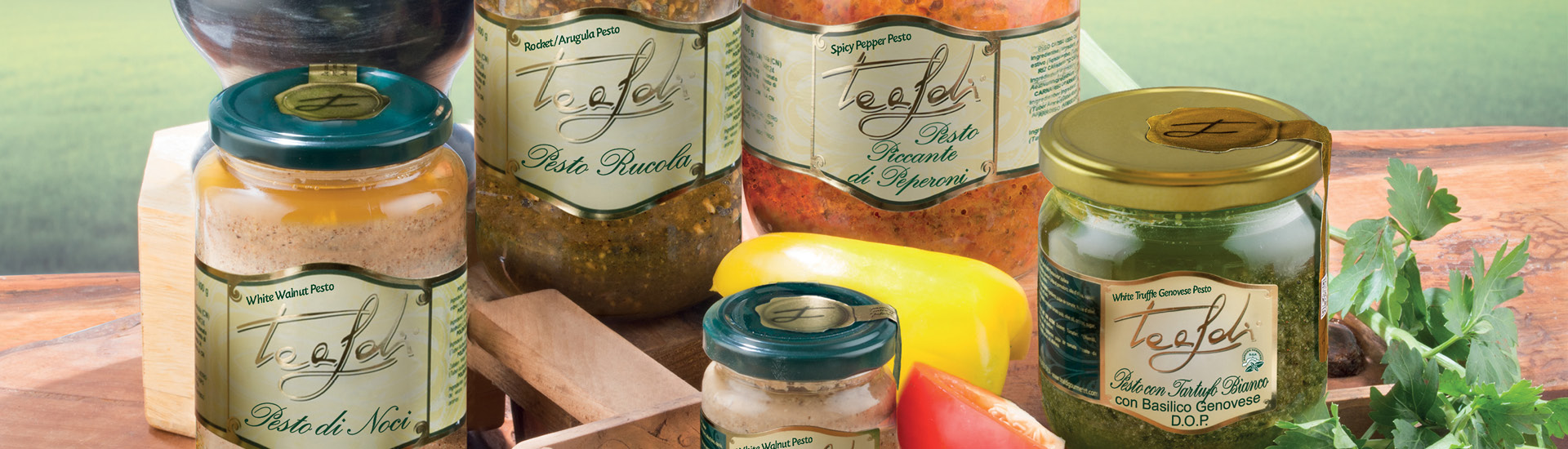 Tealdi Gourmet Pesto From Italy
